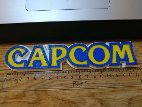 Sega SNK Atari Rareware logo sign enseigne affiche embleme banner lettering Rare - Photo 5/26