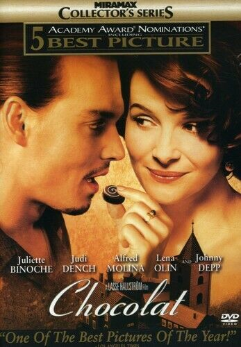 Schokolade DVD Drama (2000) Johnny Depp Qualität garantiert Wiederverwendung Recycling reduzieren - Bild 1 von 8