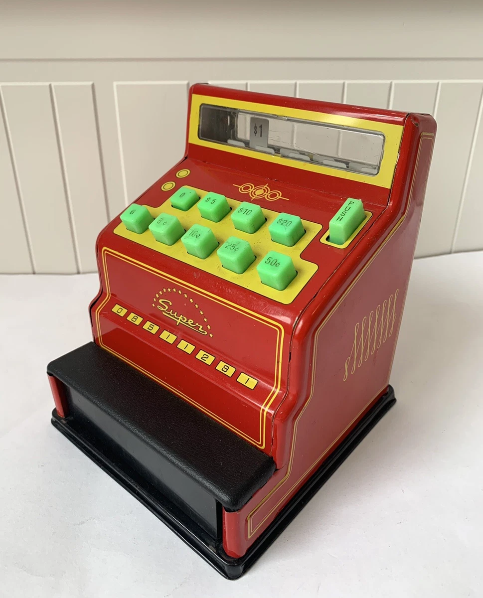 Antique toy cash register 2025