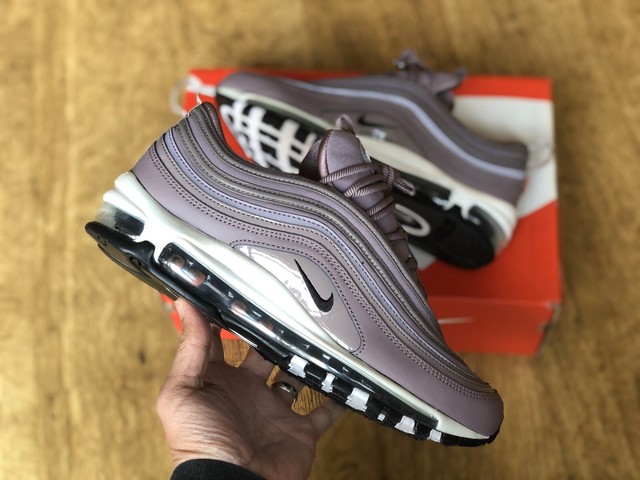 nike air max 97 trainers taupe grey light bone prm