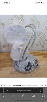 PYY Food Heat Lamp, Commercial Food Warmer, 2-Head Food Warming Light, 500W P...