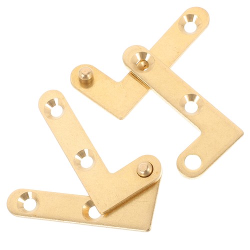 4 Pcs Copper Hinge Concealed Door Hardware Heavy Duty Cabinet Hinges