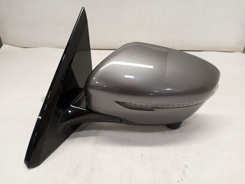 2017 Nissan Pathfinder Left Driver Side Power Mirror OEM Gray