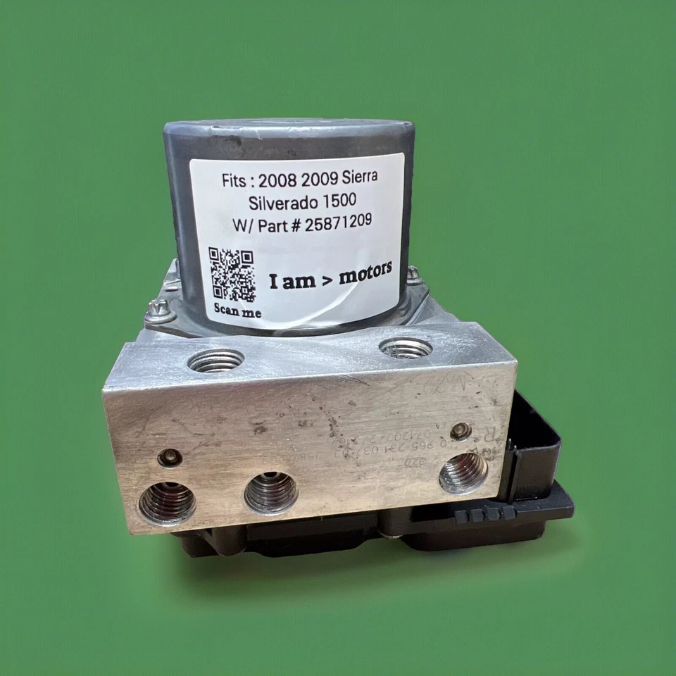 Módulo de bomba de freno ABS restaurado 2008-2009 Sierra Silverado 1500 | 25871209 Foto 3 de 4