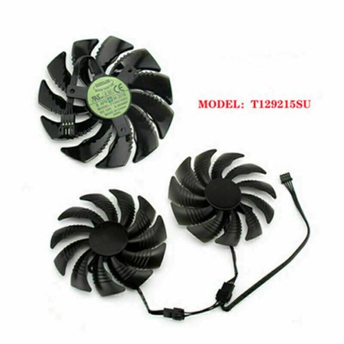 Replacement Cooler Cooling Fan For Gigabyte GTX 1060 1070 T129215SU Fan 85mm - Afbeelding 19 van 22