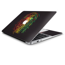 Skin Wrap for Macbook Air 11 Inch, Rasta Dread Lion Irie