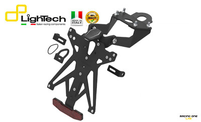 LIGHTECH APPROVED ADJUSTABLE LICENSE PLATE HOLDER FOR YAMAHA MT-10 / SP 23-24