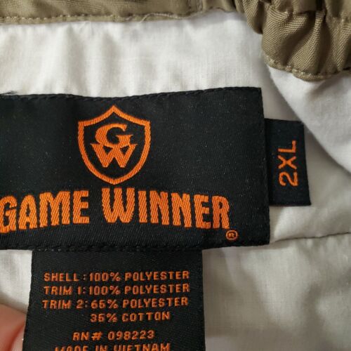 Game Winner Hose Herren 2XL braun grün Camouflage Cargo Jagd Outdoor Seitentasche XXL - Bild 12 von 17
