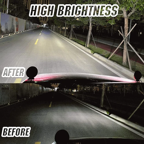 2x 4.5" LED Work Light Bar Flood Spot Combo Pods Offroad Driving Truck Fog Lamp - Bild 4 von 11