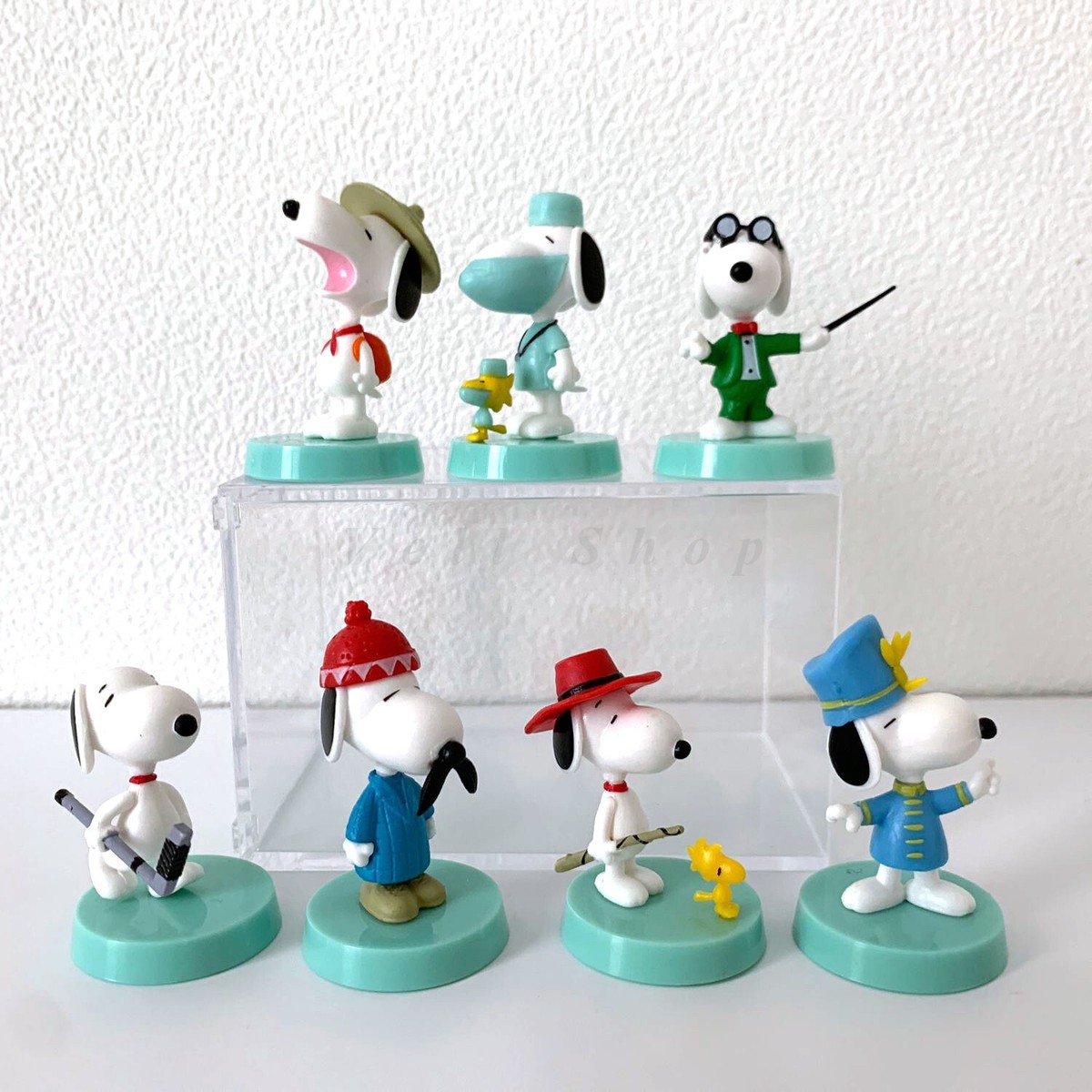 Peanut Snoopy Golf Fishing Doctor Conductor etc Mini Figure