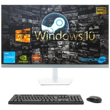 Aio All IN One i3 27 " Windows 10 16GB RAM 480GB Gpu GT730 4GB PC Graphics Game