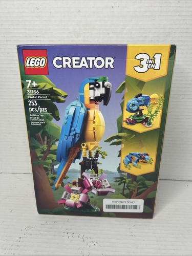 LEGO Creator 3in1 Exotischer Papagei Fri Fisch (31136) NEU VERSIEGELT