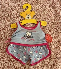 Hello kitty build a bear princess mermaid pajamas Bab Nwt