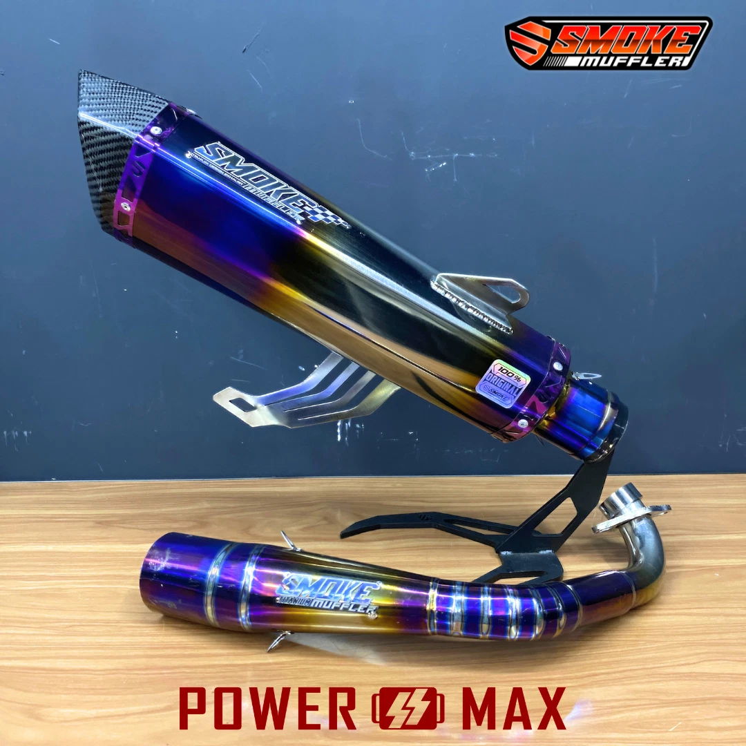 Stainless Steel Purple Motorcycle Silencers, Mufflers and Baffles