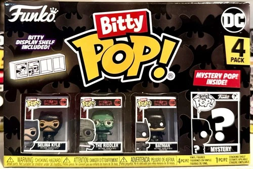 BATMAN 85th Funko BITTY Pop CATWOMAN (THE BATMAN) 4-PACK w/MYSTERY CHASE