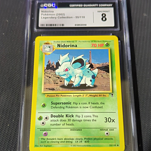 Nidorina graded CGC 8 for sale on eBay
