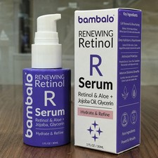 Skin Renewing Retinol Face Serum Anti Aging Wrinkle Skin Protect Moisturizer 1oz