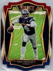2020 Panini Select #108 Dak Prescott Tri-Color Prizm Die Cut