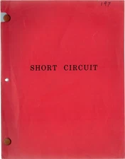 Steve Guttenberg Ally Sheedy SHORT CIRCUIT Original screenplay for the #169067