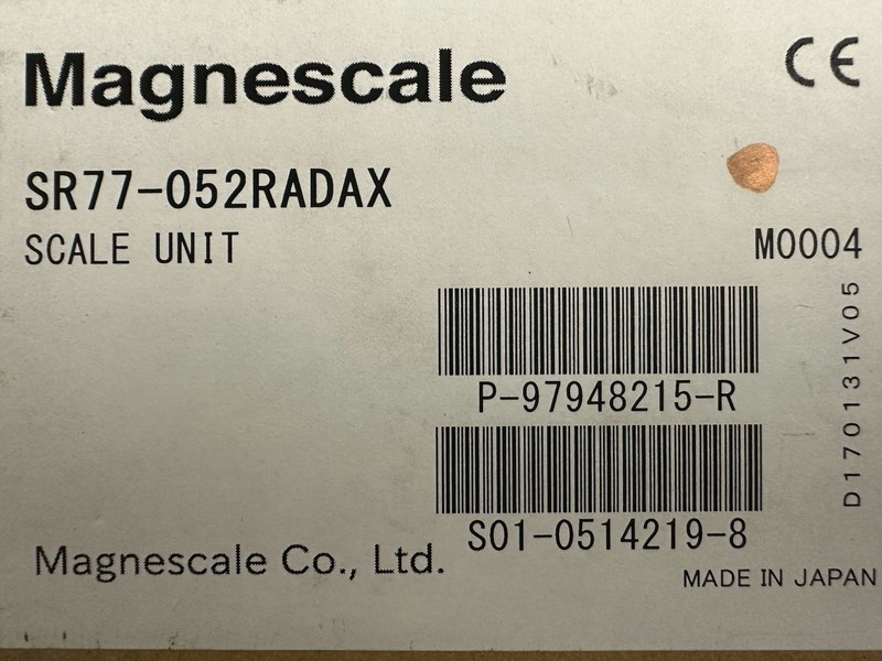 SONY MAGNESCALE linear scale SR77-052RADAX new in box