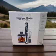 Ambiano Immersion  Hand Blender With Chopping Bowl 3 In 1