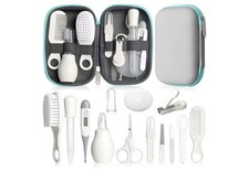 Baby Grooming Kit, Infant Safety Care Set with Hair Brush Comb Nail Clipper Nasa