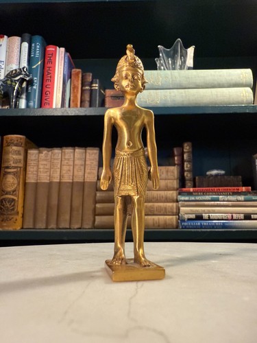 Vintage 1989 MMA Metropolitan Museum of Art Ägyptische Figur Pharao
