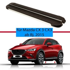 Alu Trittbretter Schweller Flankenschuz für Mazda CX 3 CX3