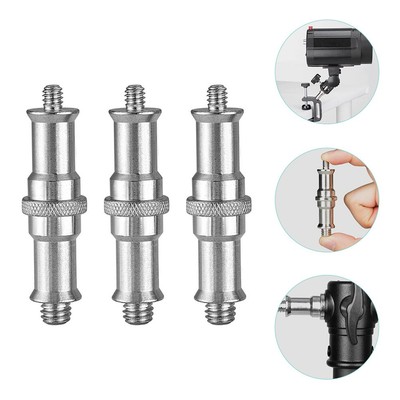  3 Pcs Stativumwandlungsschrauben Cold-Shoe-Adapter 1/4 Zu 3/8 Konverter