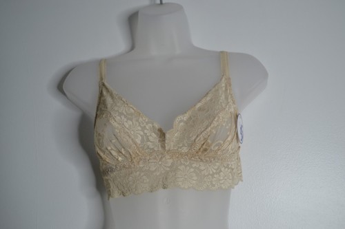Azul 55, Bralet, Crema, Encaje, L/XL, NUEVO CON ETIQUETAS - Imagen 2 de 6