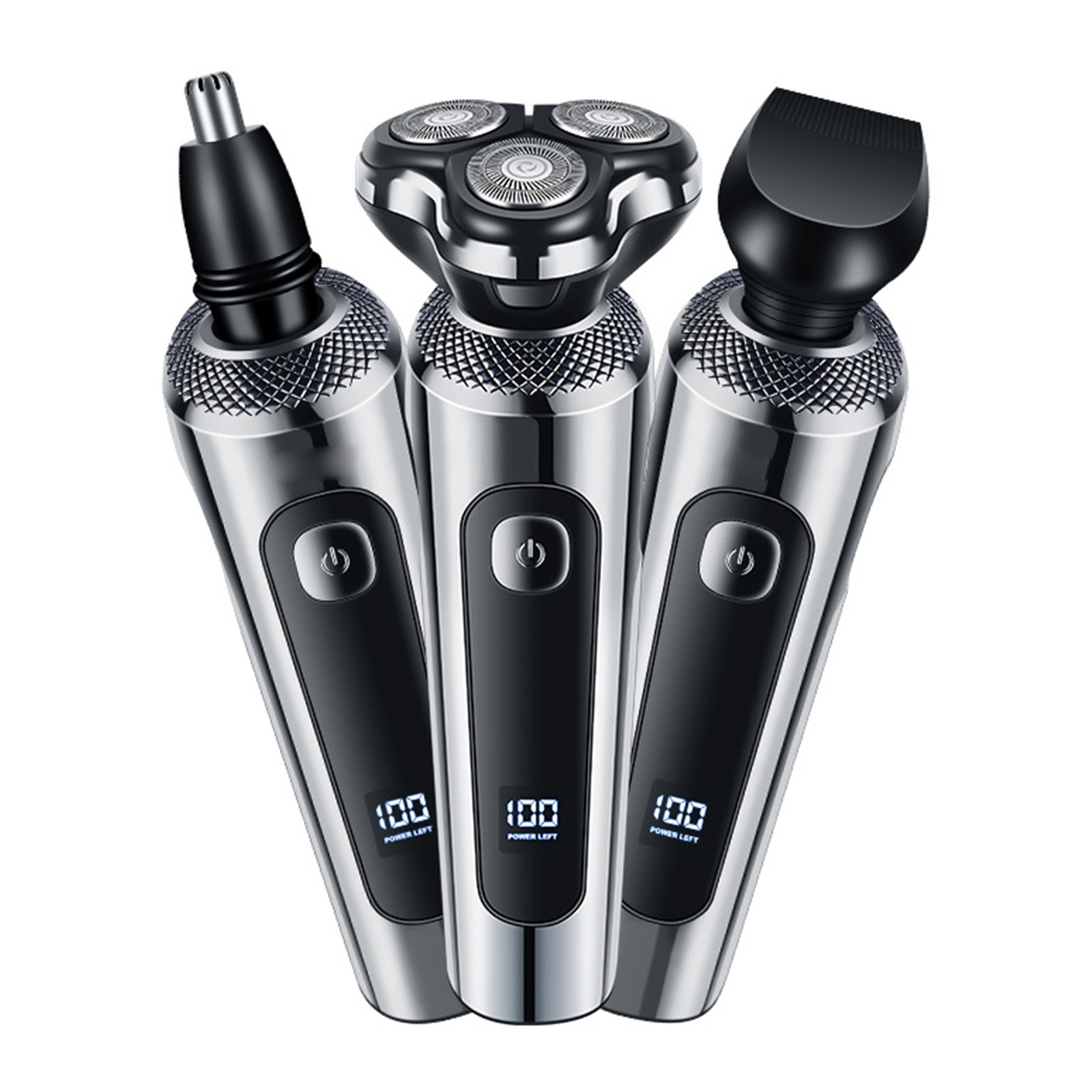 New 3 In 1 Men Grooming Kit IPX7 Water Proof Beard Hair Trim