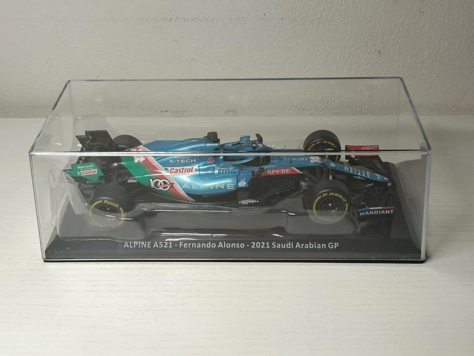 1:24 Alpine A521 - Fernando Alonso 2021 Saudi Arabian GP - Immagine 4 di 4