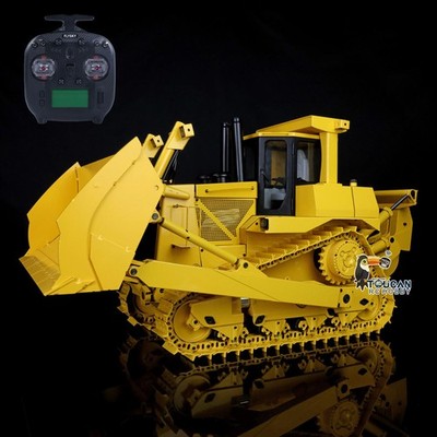 JDM-98 1/14 Metall-Hydraulik-RC-Bulldozer DXR2 Radio Sound Lackierung Montiert