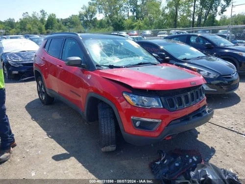 Passenger Side View Mirror Black Base Textured Fits 17-21 COMPASS 2677723