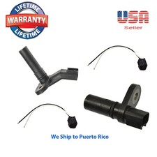 Camshaft Crankshaft Position Sensor +CONNECTORS  Fit:Ford Jaguar Lincoln Mercury