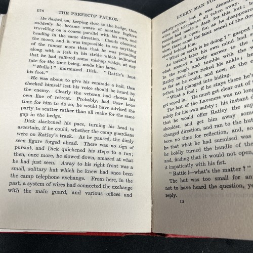 Vintage Harold Avery Book - The Prefect’s Patrol Nisbet New Haversack Series - Foto 9 di 10