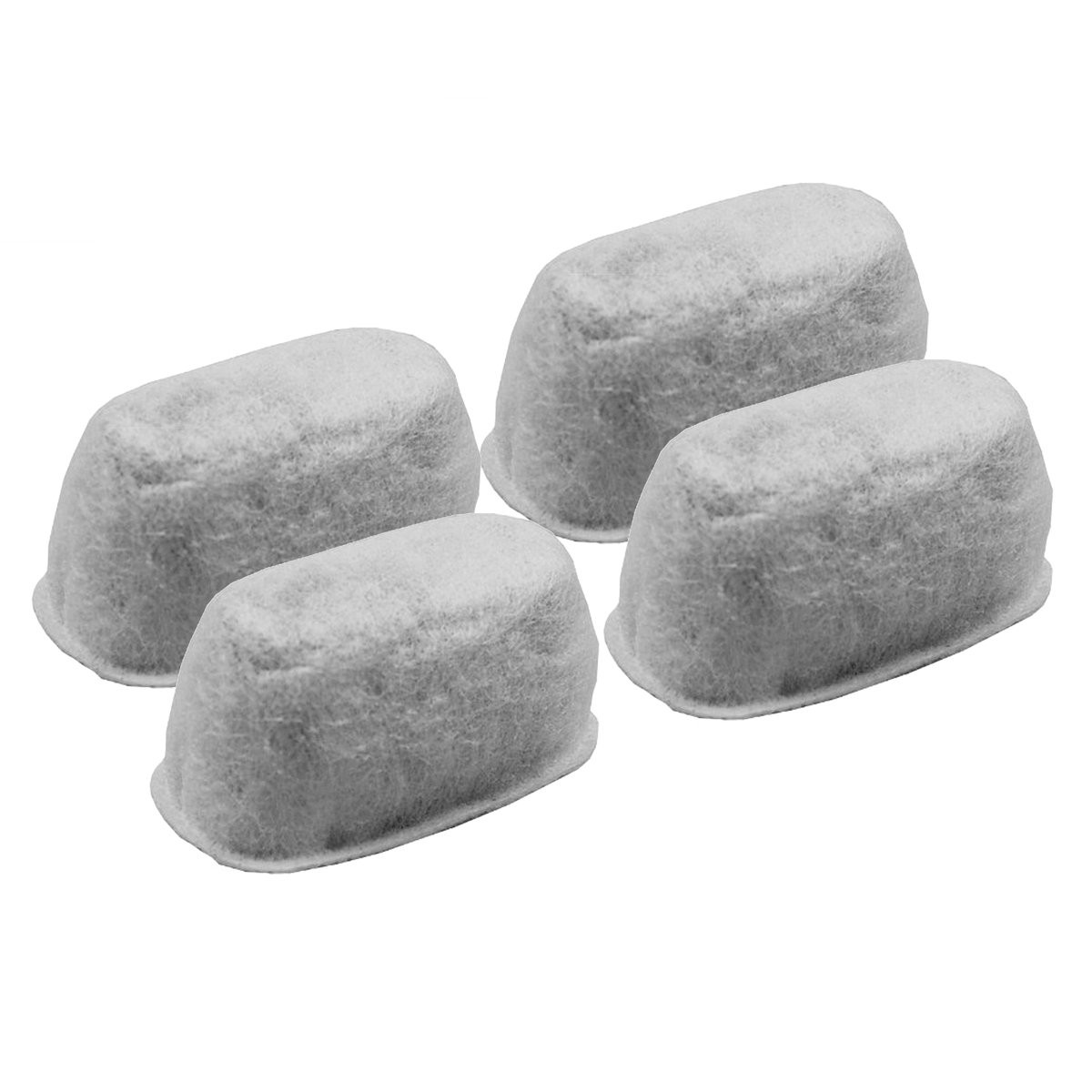 4-teiliges Aktivkohlefilterset passend für Fresh-Aroma-Perfect V2 Fresh-Aroma...