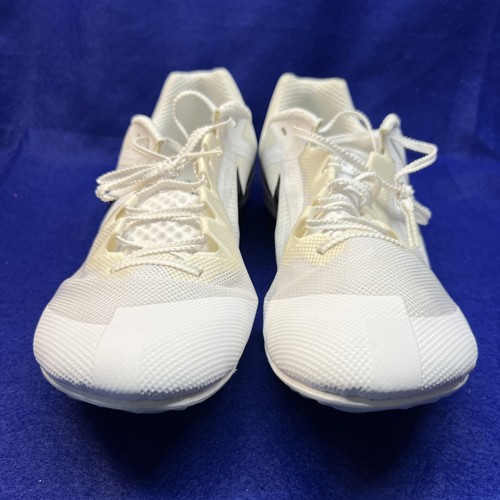 New Nike Zoom Rival Multi Spikes M14 W15.5 White Black W/ Box Bag Spikes Wrench - Picture 12 of 20
