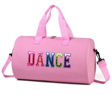Dance Duffle Bag for Girls, Kids Toy Storage Bag,Weekend Bag,Overnight Bag,Gy...