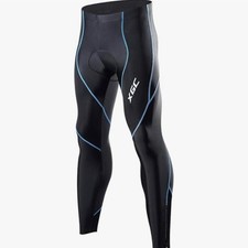 Mens Cycling Padded Tights Trousers Bike Pants Bicycle Legging 4D Padding