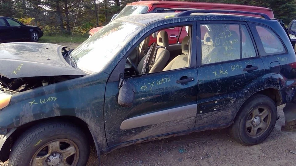 (LOCAL PICKUP ONLY) Driver Left Rear Door Glass Green Tint Fits 01-05 RAV4 43234 - Imagem 3 de 4