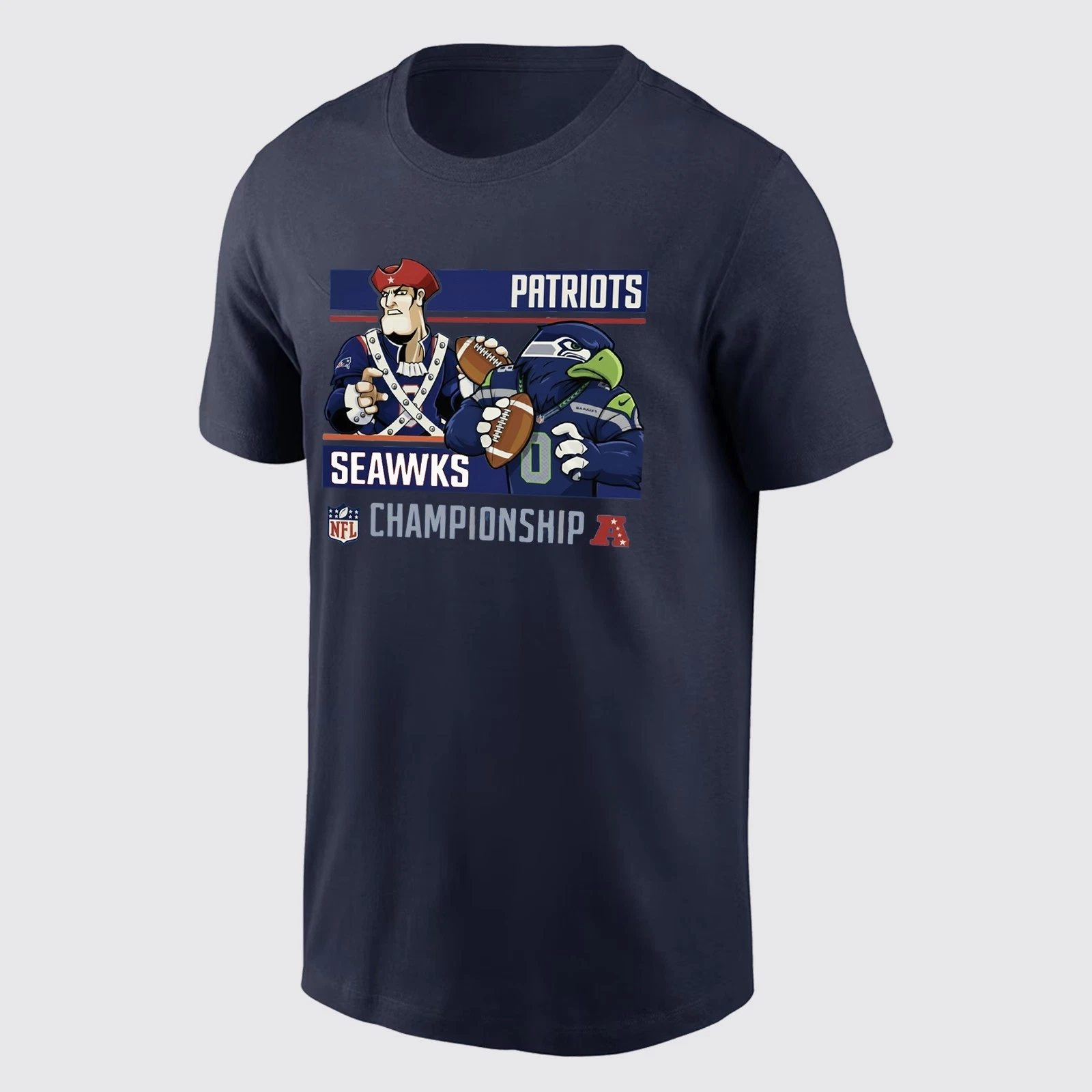 Patriots vs Seahawks Championship Game TShirt