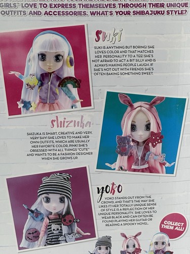 Shibajuku Girls - SHIZNKA - Muñeca Posable Coleccionable (Ver Desc.) - Imagen 4 de 7