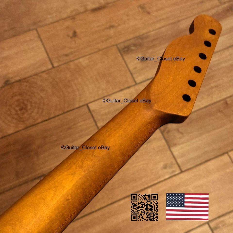 Telecaster satinada con cuello de palisandro de arce tostado se adapta a Fender y Warmoth TR028 Foto 4 de 4