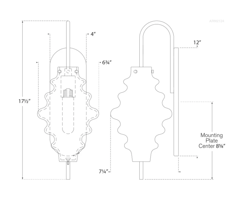 Visual Comfort KW 2270AB Kelly Wearstler Tableau 18" Sconce Antique Brass Y47K - Image 2 of 4