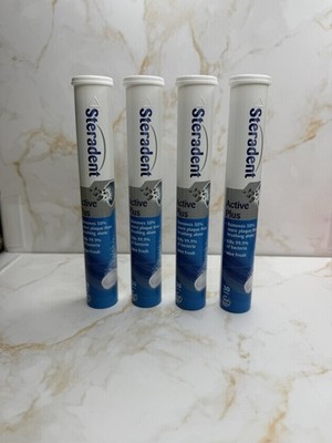 Steradent Zahnersatz Reinigungstabletten activ plus Packung 4x30 Tabs