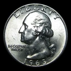 1963-D Silver Washington Quarter Dollar ---- Gem BU Stunning Coin ---- #PP732