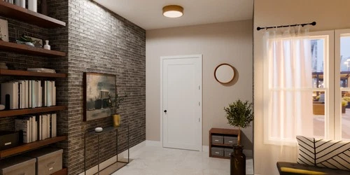 Quoizel QFL5224 Ahoy 16"W Flush Mount Drum Ceiling Fixture - Brass - Picture 7 of 9