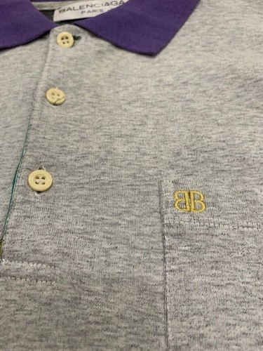 Polo vintage a rayas Balenciaga - Imagen 4 de 6