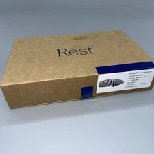 Rest Evercool Cooling Pillowcases, King/Cali King, Light Gray- 2 Pcs-new